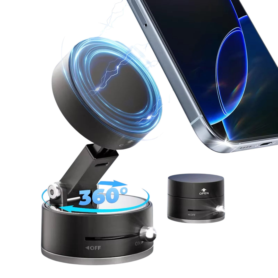 Upgraded Rotating Magnetic Vacuum Adjustable Phone holder.