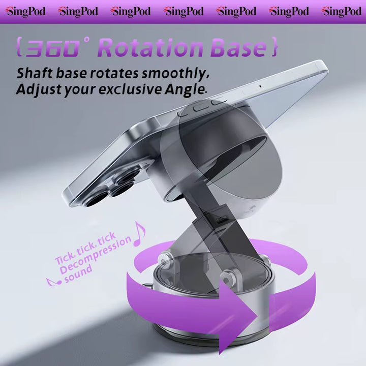Upgraded Rotating Magnetic Vacuum Adjustable Phone holder.