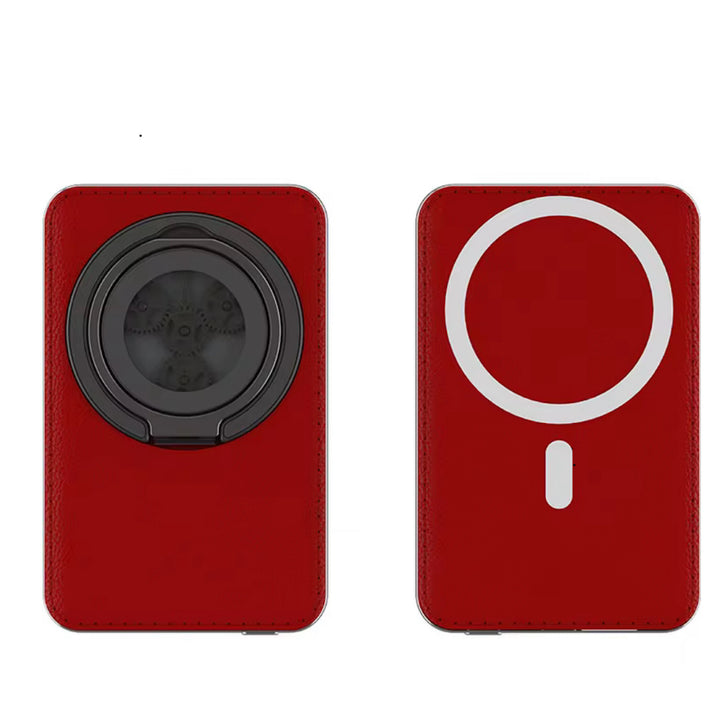 Magnetic Leatherette Wireless iPhone Charger