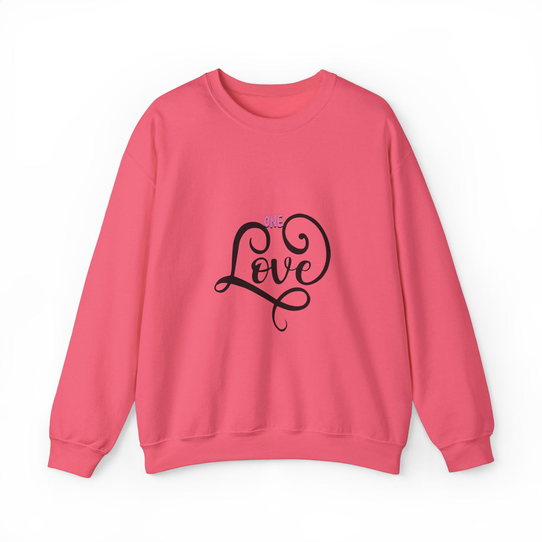 One Love Unisex Heavy Blend™ Crewneck Sweatshirt - Cozy & Meaningful Gift for Any Occasion
