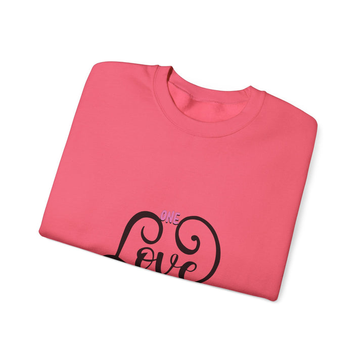 One Love Unisex Heavy Blend™ Crewneck Sweatshirt - Cozy & Meaningful Gift for Any Occasion