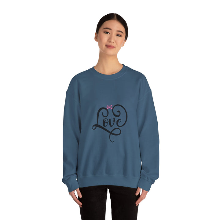 One Love Unisex Heavy Blend™ Crewneck Sweatshirt - Cozy & Meaningful Gift for Any Occasion