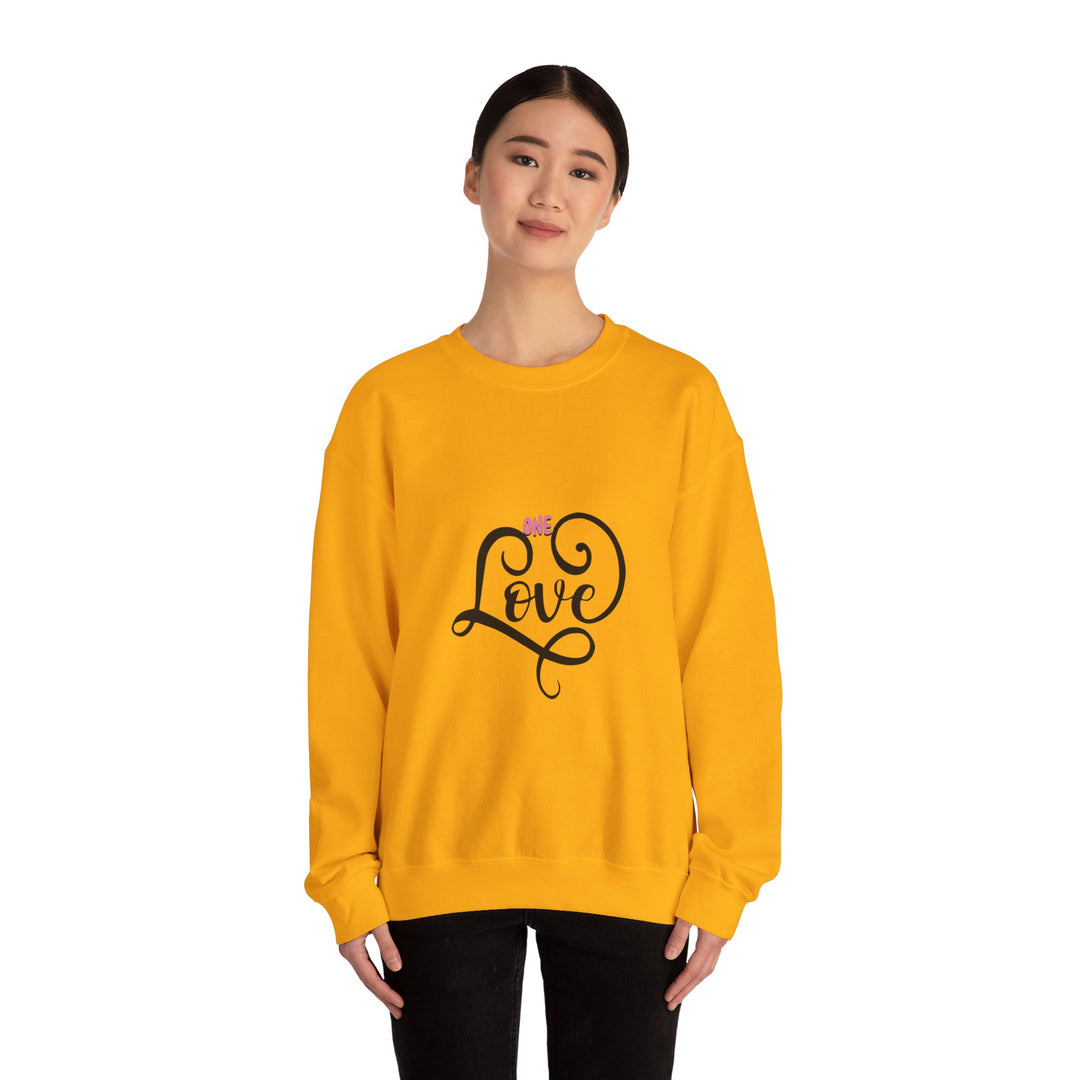 One Love Unisex Heavy Blend™ Crewneck Sweatshirt - Cozy & Meaningful Gift for Any Occasion