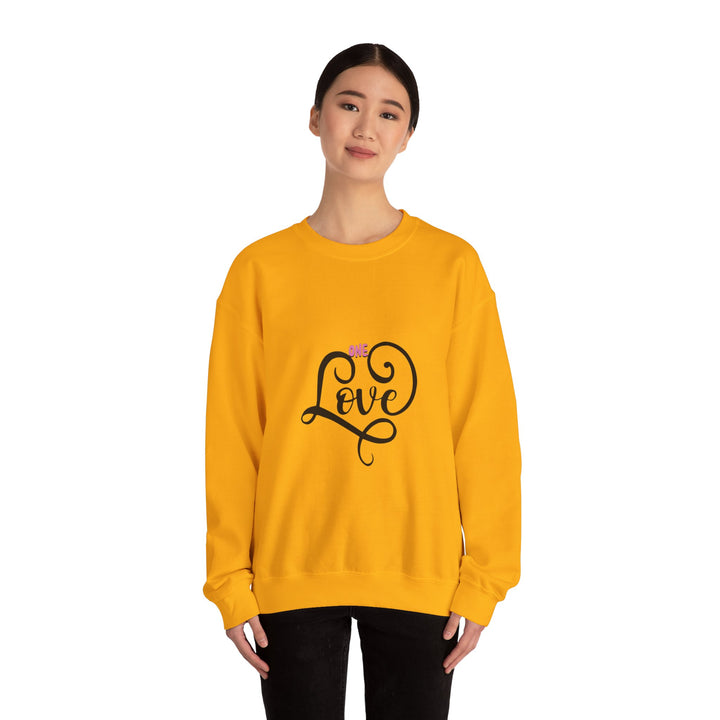 One Love Unisex Heavy Blend™ Crewneck Sweatshirt - Cozy & Meaningful Gift for Any Occasion