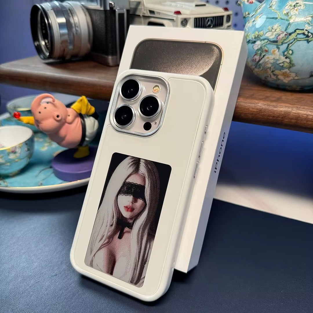 NFC Smart E Ink Screen Display Mobile iPhone 16 Pro Max Case