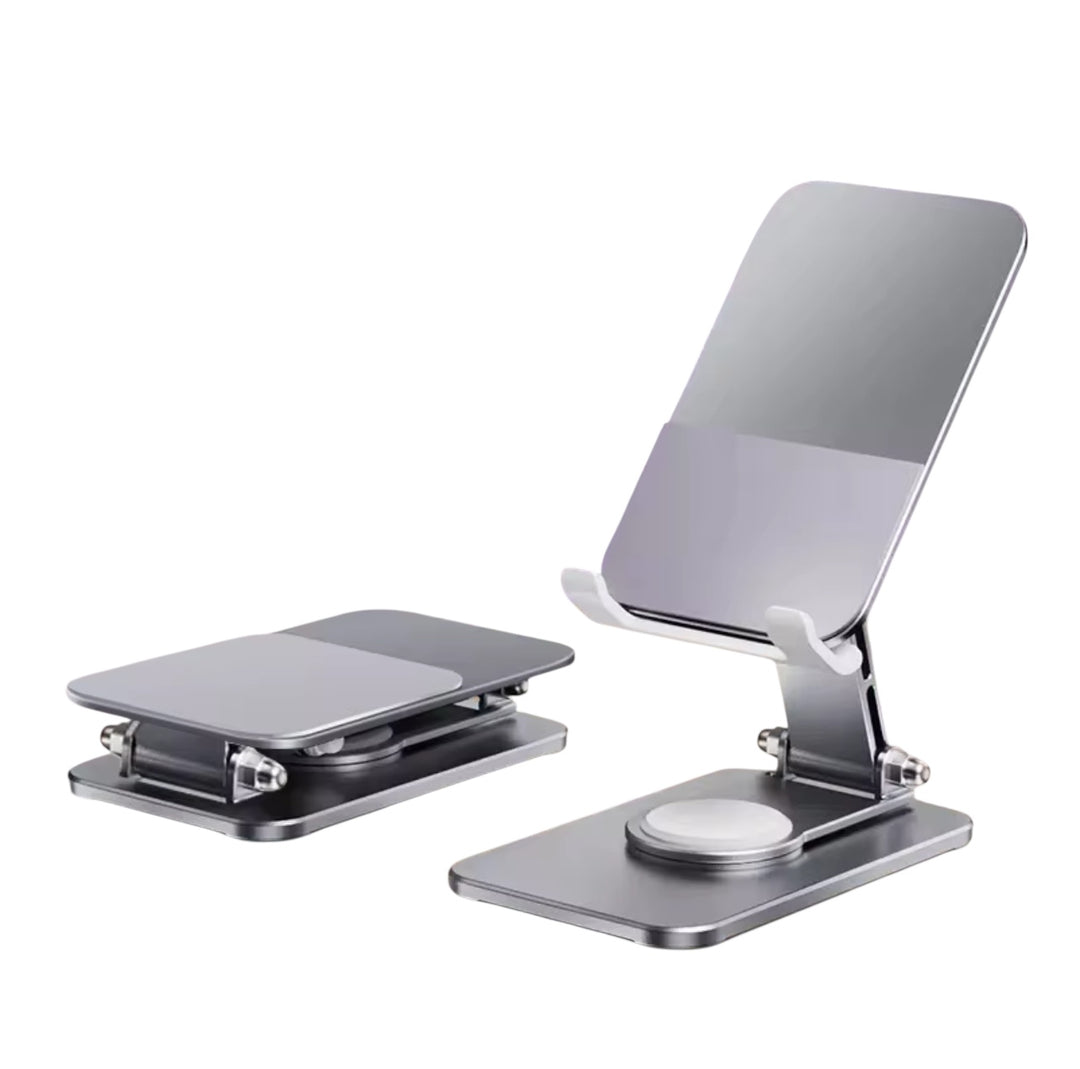 Portable Foldable Desktop Aluminum Alloy Mobile iPad Stand!