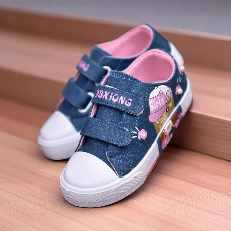 Girls Canvas Denim Shoes