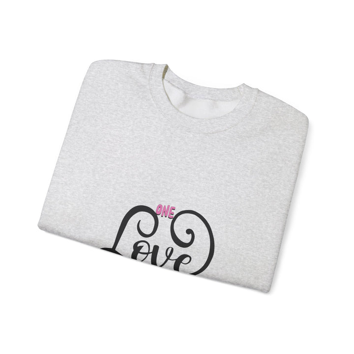 One Love Unisex Heavy Blend™ Crewneck Sweatshirt - Cozy & Meaningful Gift for Any Occasion