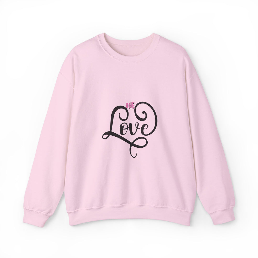 One Love Unisex Heavy Blend™ Crewneck Sweatshirt - Cozy & Meaningful Gift for Any Occasion