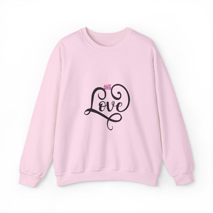 One Love Unisex Heavy Blend™ Crewneck Sweatshirt - Cozy & Meaningful Gift for Any Occasion