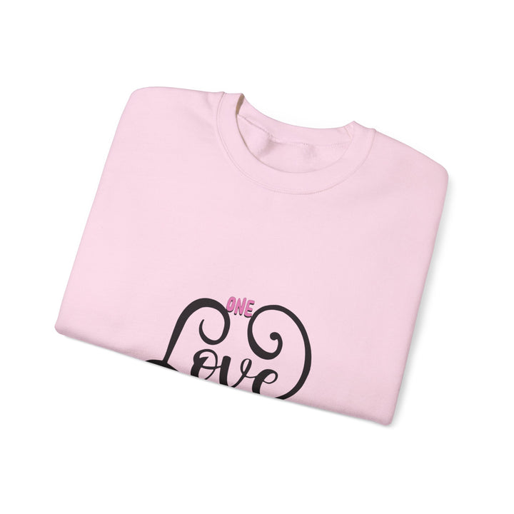 One Love Unisex Heavy Blend™ Crewneck Sweatshirt - Cozy & Meaningful Gift for Any Occasion