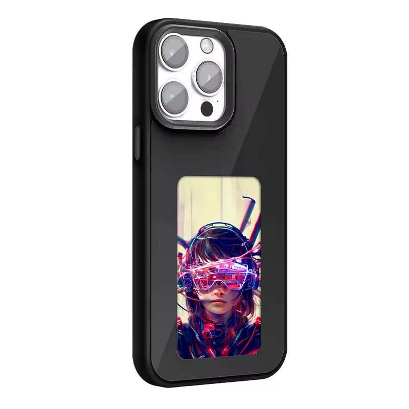 NFC Smart E Ink Screen Display Mobile iPhone 16 Pro Max Case