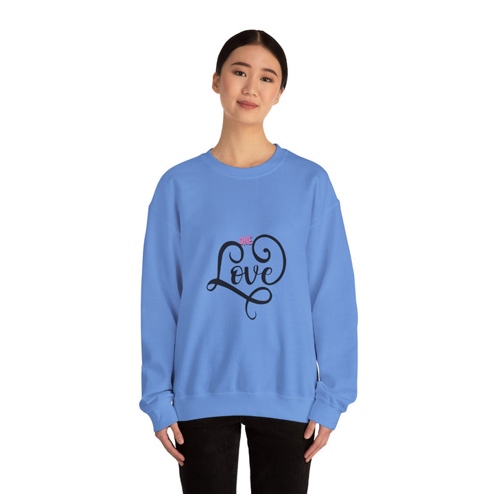 One Love Unisex Heavy Blend™ Crewneck Sweatshirt - Cozy & Meaningful Gift for Any Occasion