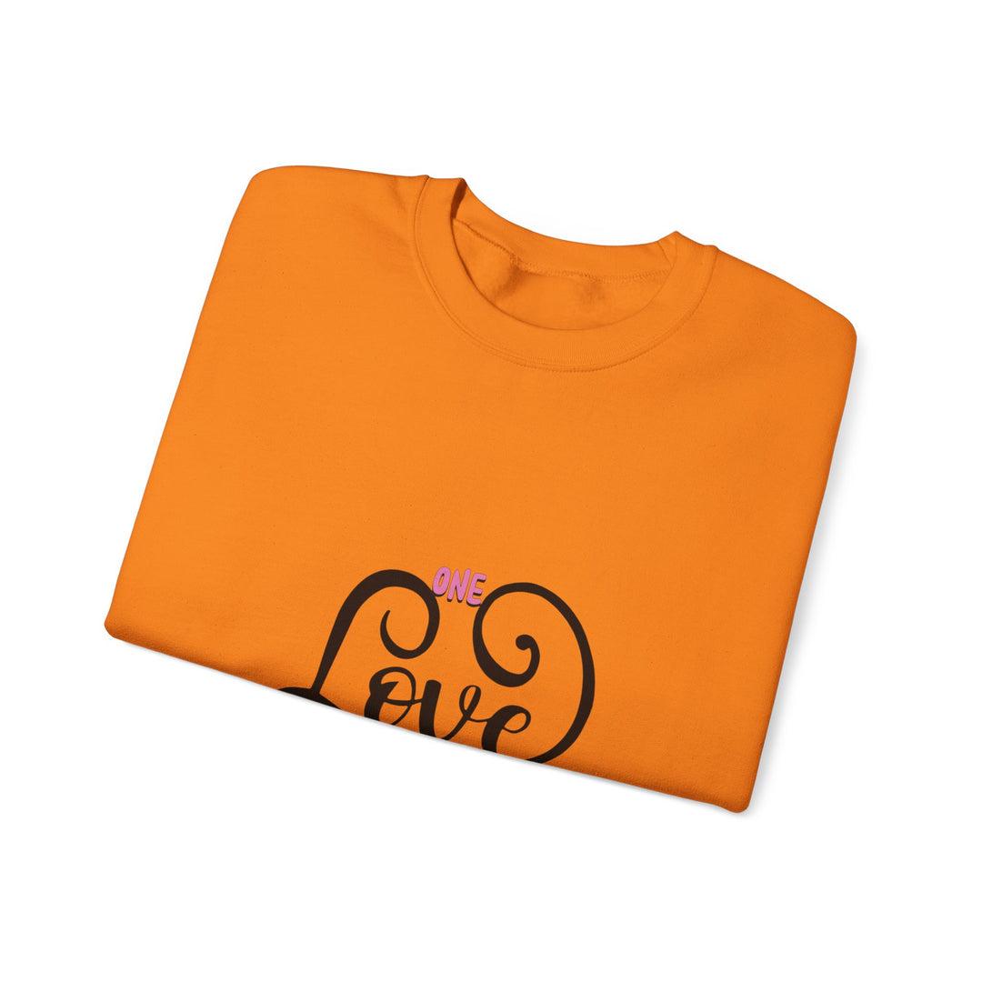 One Love Unisex Heavy Blend™ Crewneck Sweatshirt - Cozy & Meaningful Gift for Any Occasion