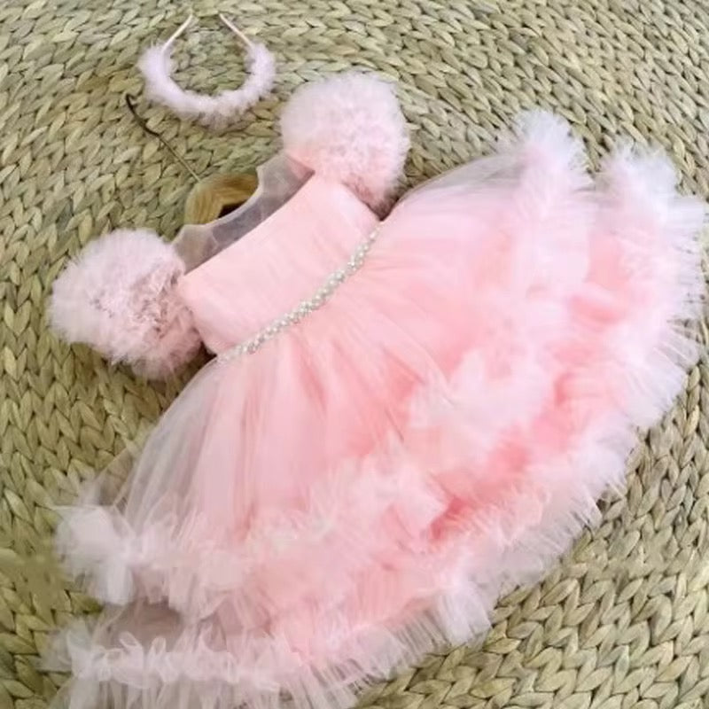 Girls Tule Princess Dress