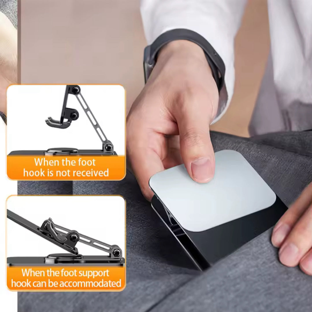 Portable Foldable Desktop Aluminum Alloy Mobile iPad Stand!