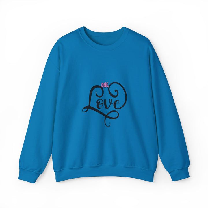 One Love Unisex Heavy Blend™ Crewneck Sweatshirt - Cozy & Meaningful Gift for Any Occasion