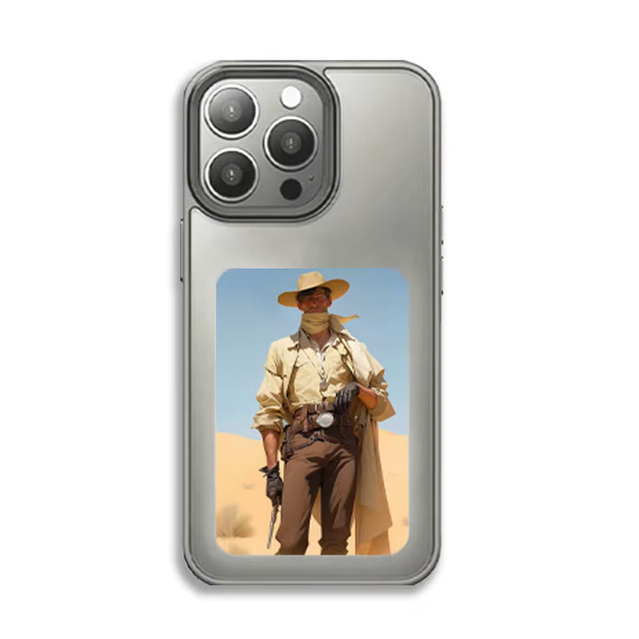 NFC Smart E Ink Screen Display Mobile iPhone 16 Pro Max Case