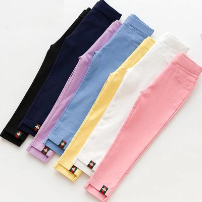 Pantalones lápiz Leggings lindos para niños Casual