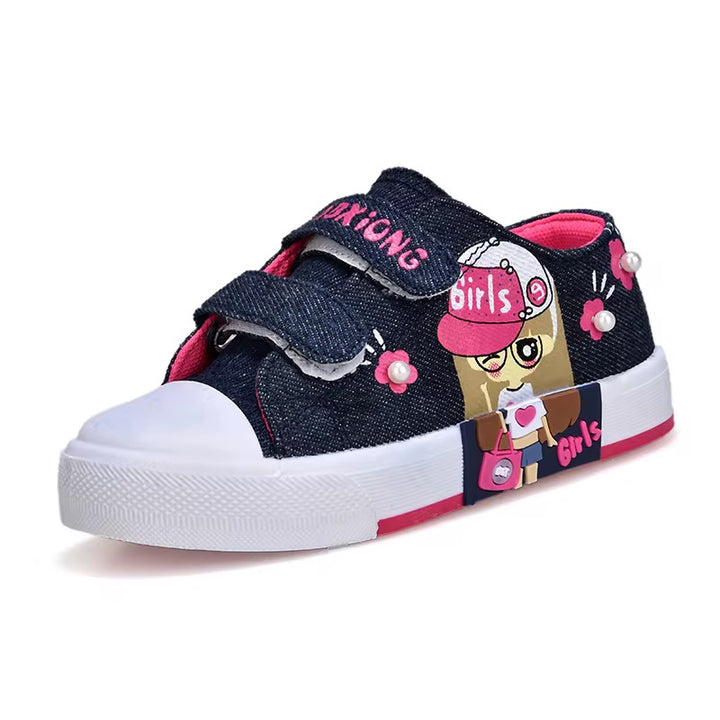 Girls Canvas Denim Shoes