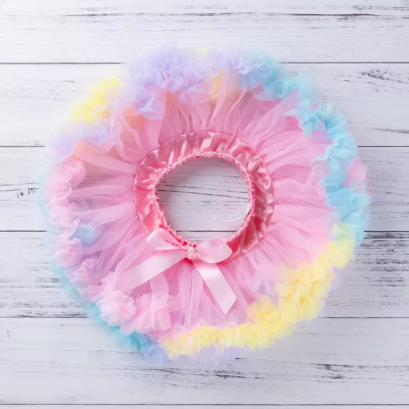 Baby Girls 3 Pieces Tutu Birthday Outfit