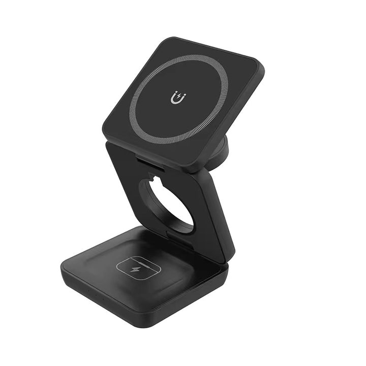 Magnetic Foldable 3 in 1 iPhone iPod iWatch Charger
