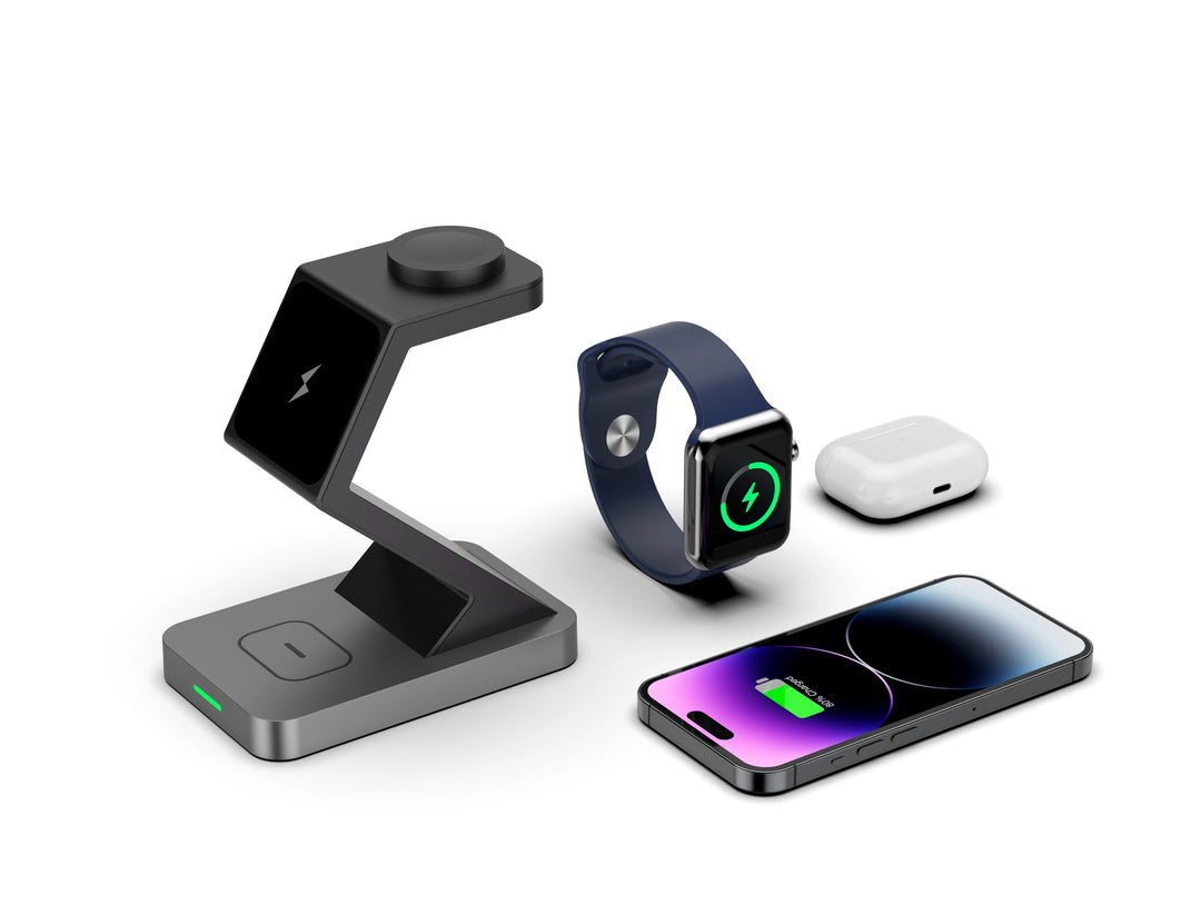 Fast Charging Station 3 in 1 Wireless Charger