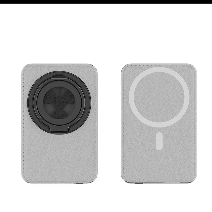 Magnetic Leatherette Wireless iPhone Charger
