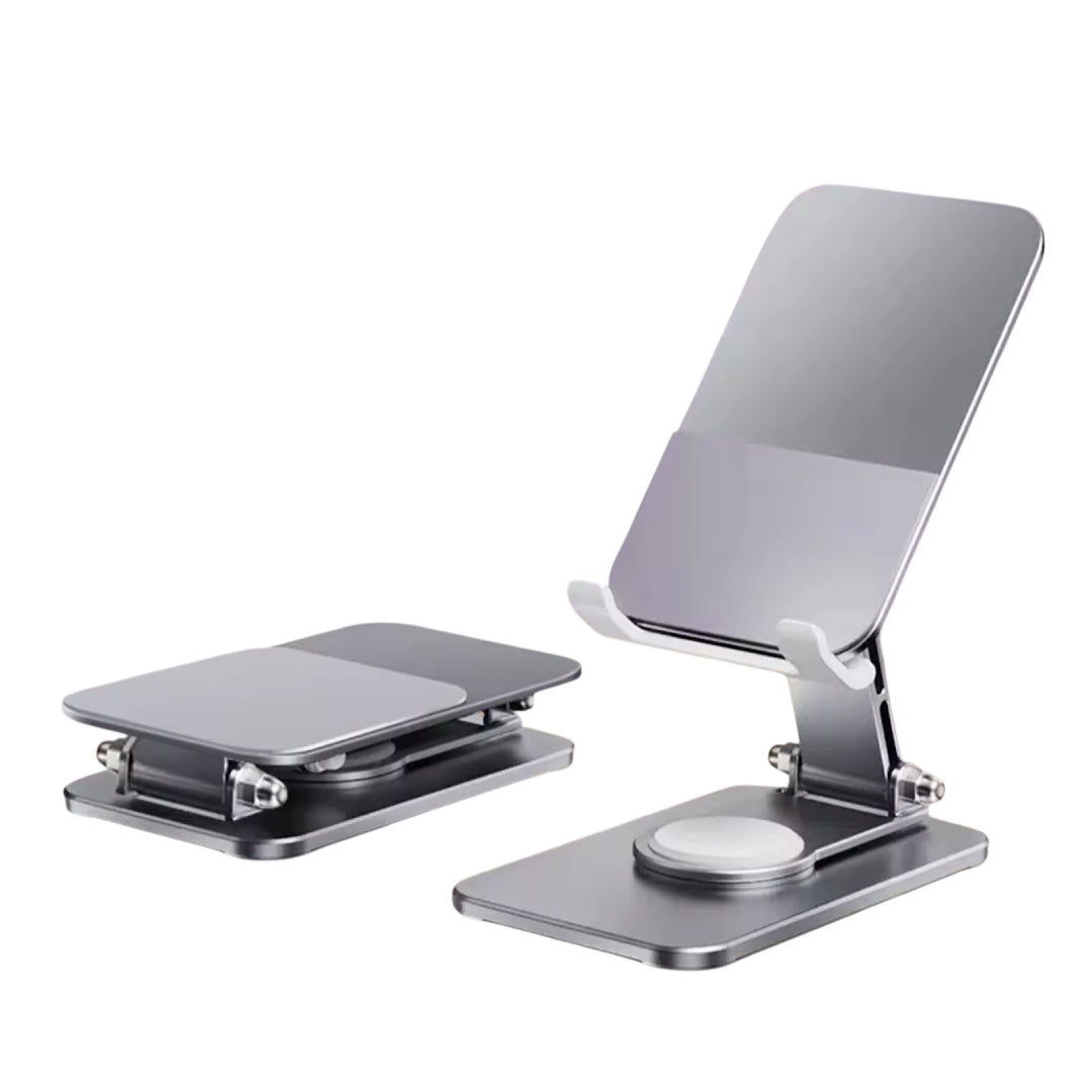Portable Foldable Desktop Aluminum Alloy Mobile iPad Stand!