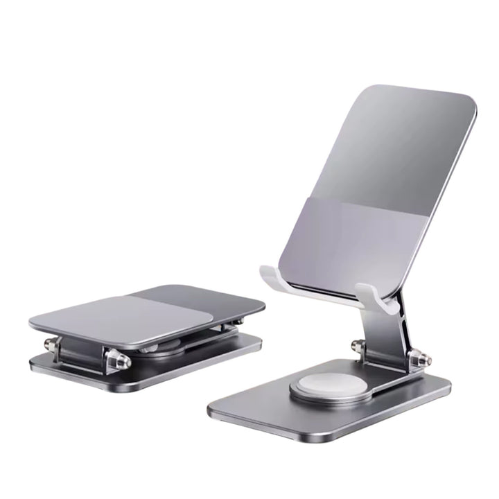Portable Foldable Desktop Aluminum Alloy Mobile iPad Stand!