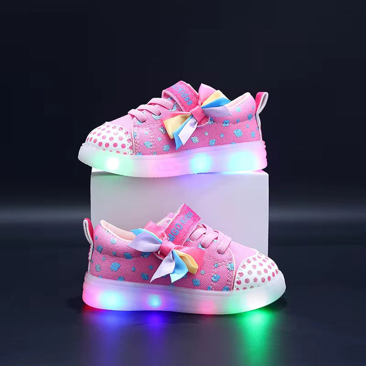 Girls LED Mesh Sneakers