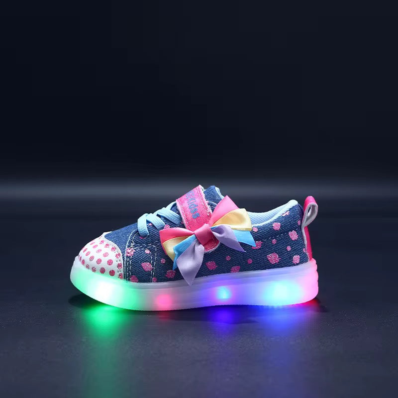 Girls LED Mesh Sneakers