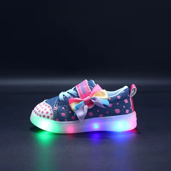 Girls LED Mesh Sneakers