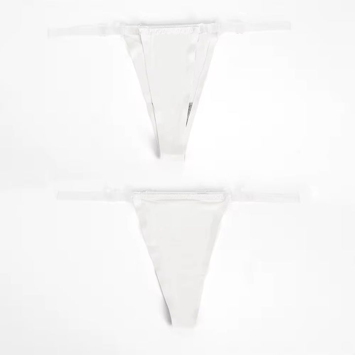 G-String Panties Adjustable Clear Strap