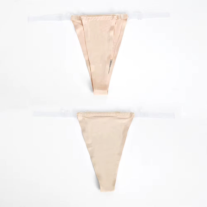 G-String Panties Adjustable Clear Strap