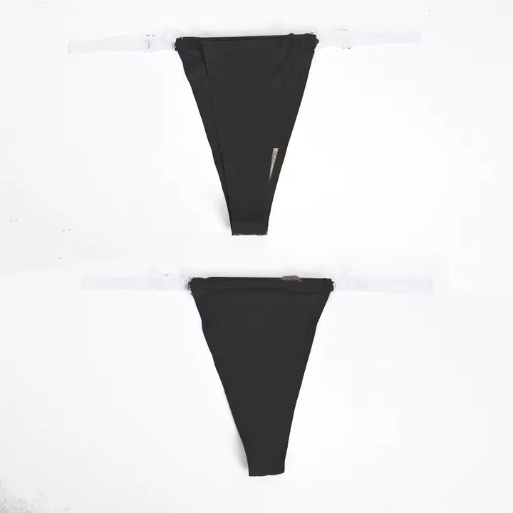 G-String Panties Adjustable Clear Strap