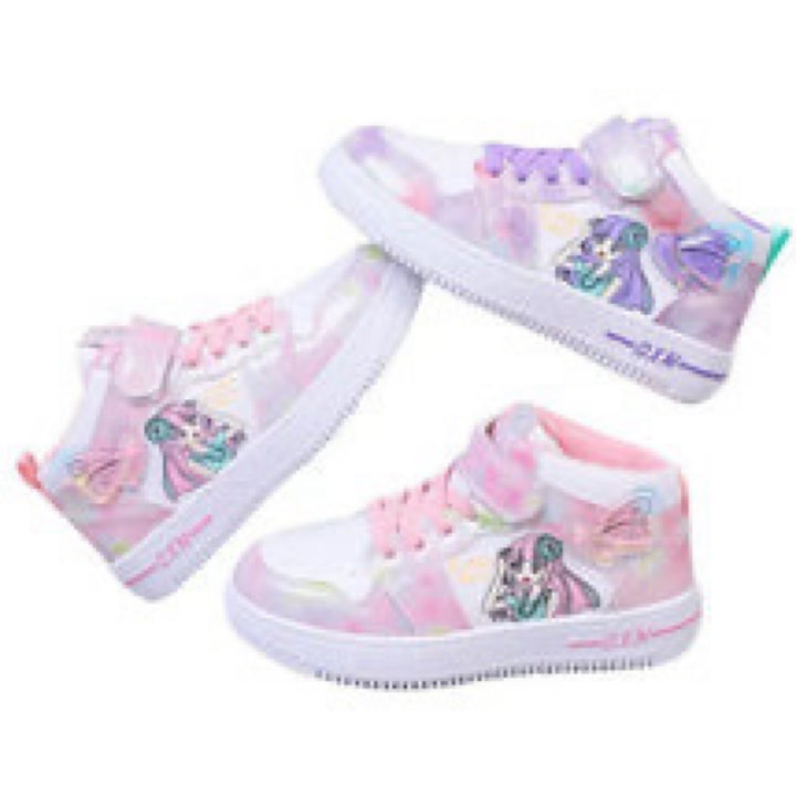 Princess Board Shoes Casual Shoes Anti-skid Student Sneakers Cartoon Girls Sweet