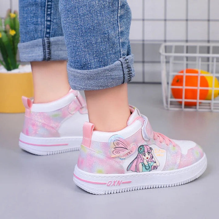 Princess Board Shoes Casual Shoes Anti-skid Student Sneakers Cartoon Girls Sweet