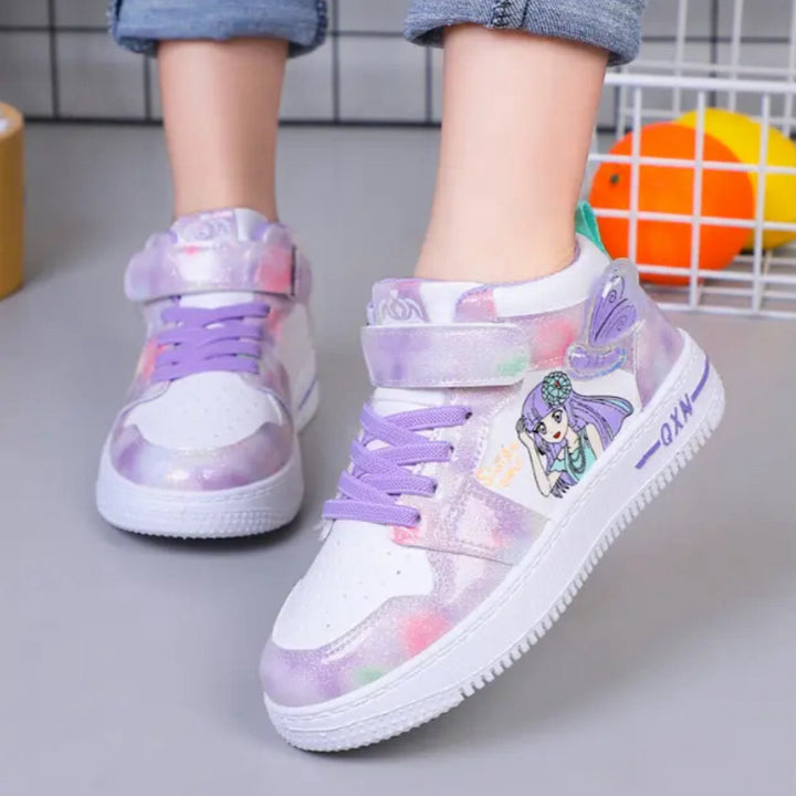 Princess Board Shoes Casual Shoes Anti-skid Student Sneakers Cartoon Girls Sweet