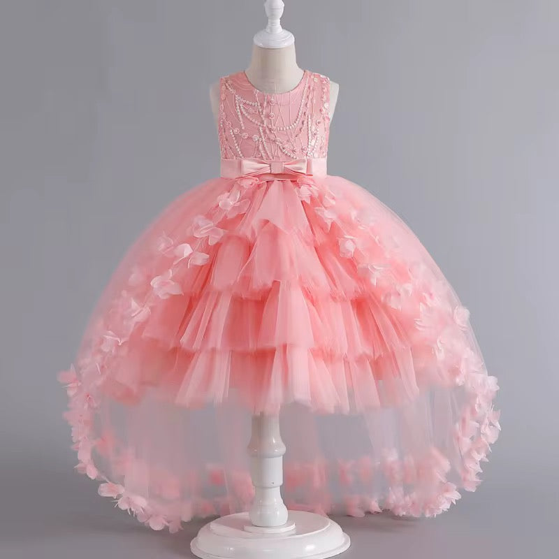 Girls sparkling Pageant Gown