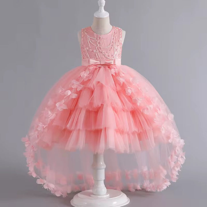 Girls sparkling Pageant Gown