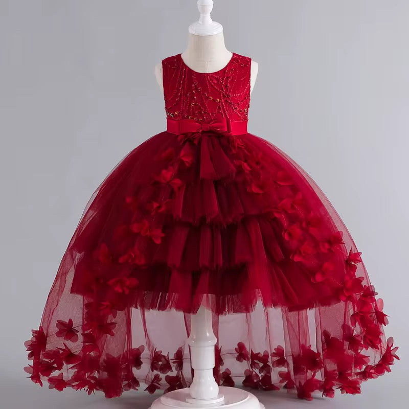Girls sparkling Pageant Gown