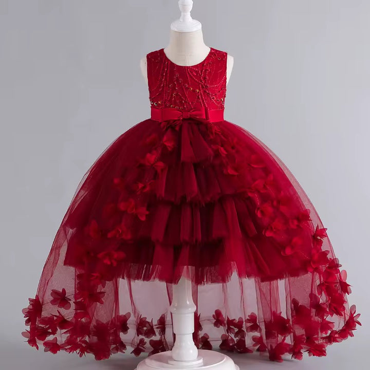 Girls sparkling Pageant Gown