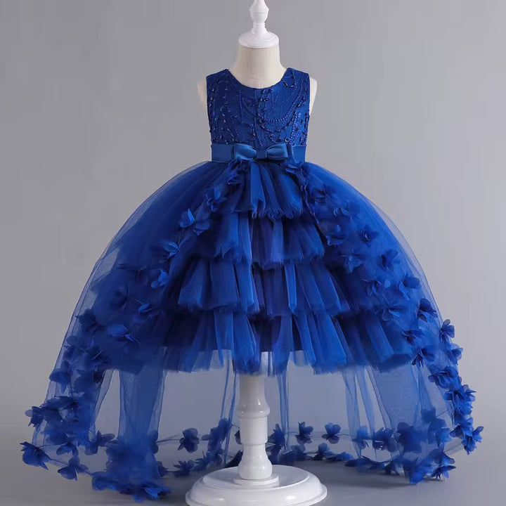 Girls sparkling Pageant Gown