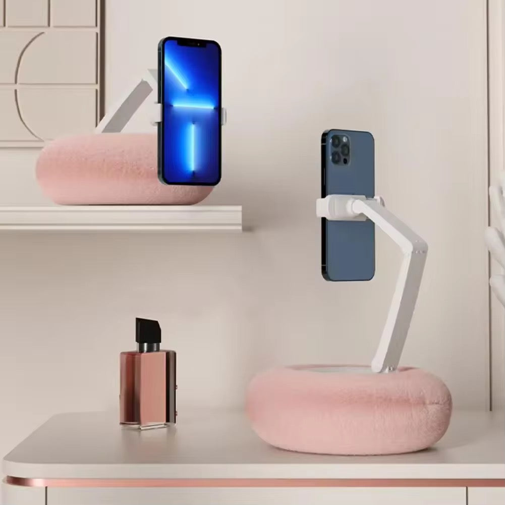 Plush Pillow Phone Tablet Bracket Desktop Stand