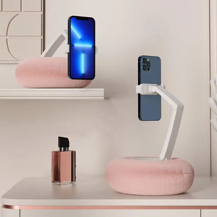 Plush Pillow Phone Tablet Bracket Desktop Stand