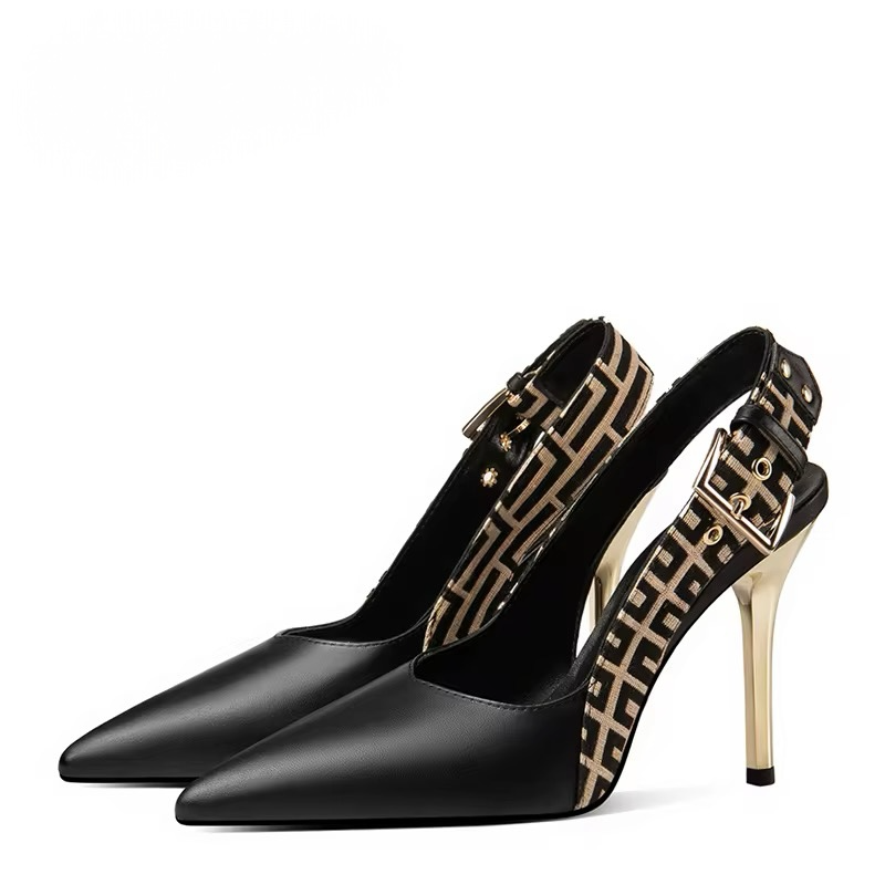 Slingback Strap High Heel
