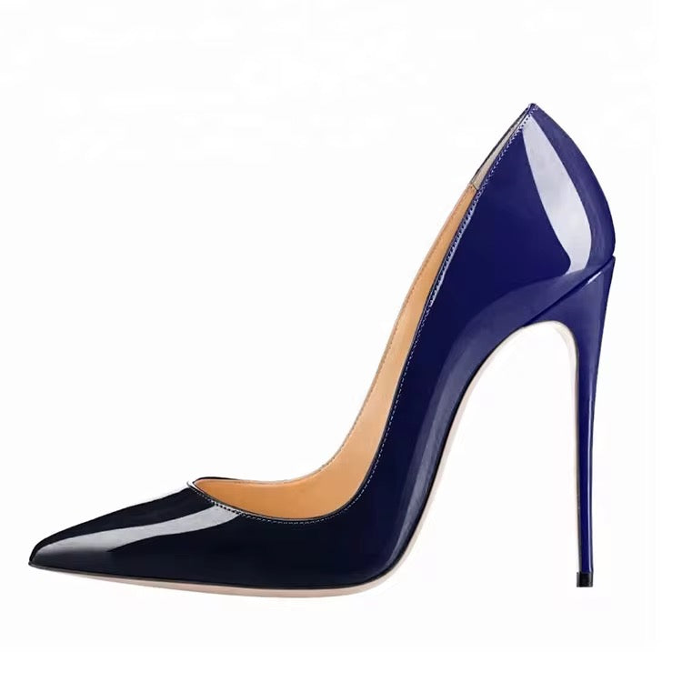Two Tones Stiletto High Heels
