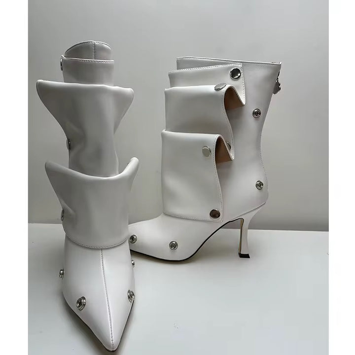 Slouchy Transformer High Heel Boots