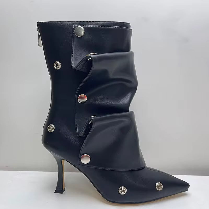Slouchy Transformer High Heel Boots